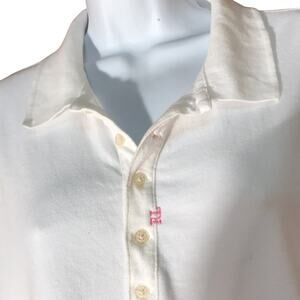 Polo Jeans Company White  Cotton Blouse. L